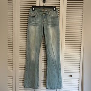Miss Sixty Low Tommy Y2K Low Rise Bootcut Jeans Size 27